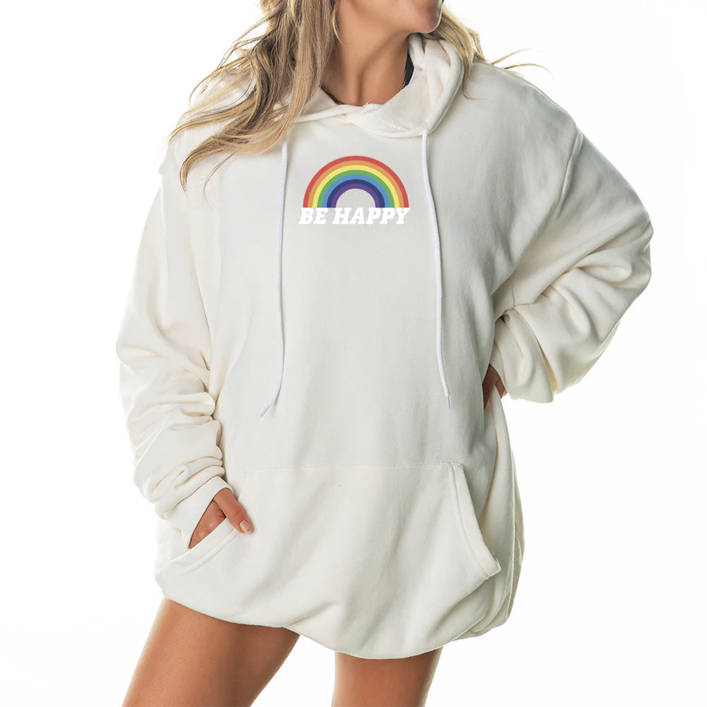 Be Happy Giant Hoodie - Image 17