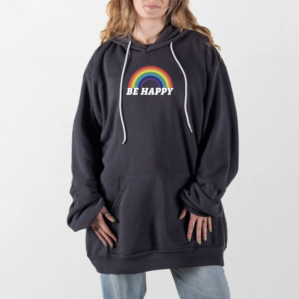 Be Happy Giant Hoodie - Image 9