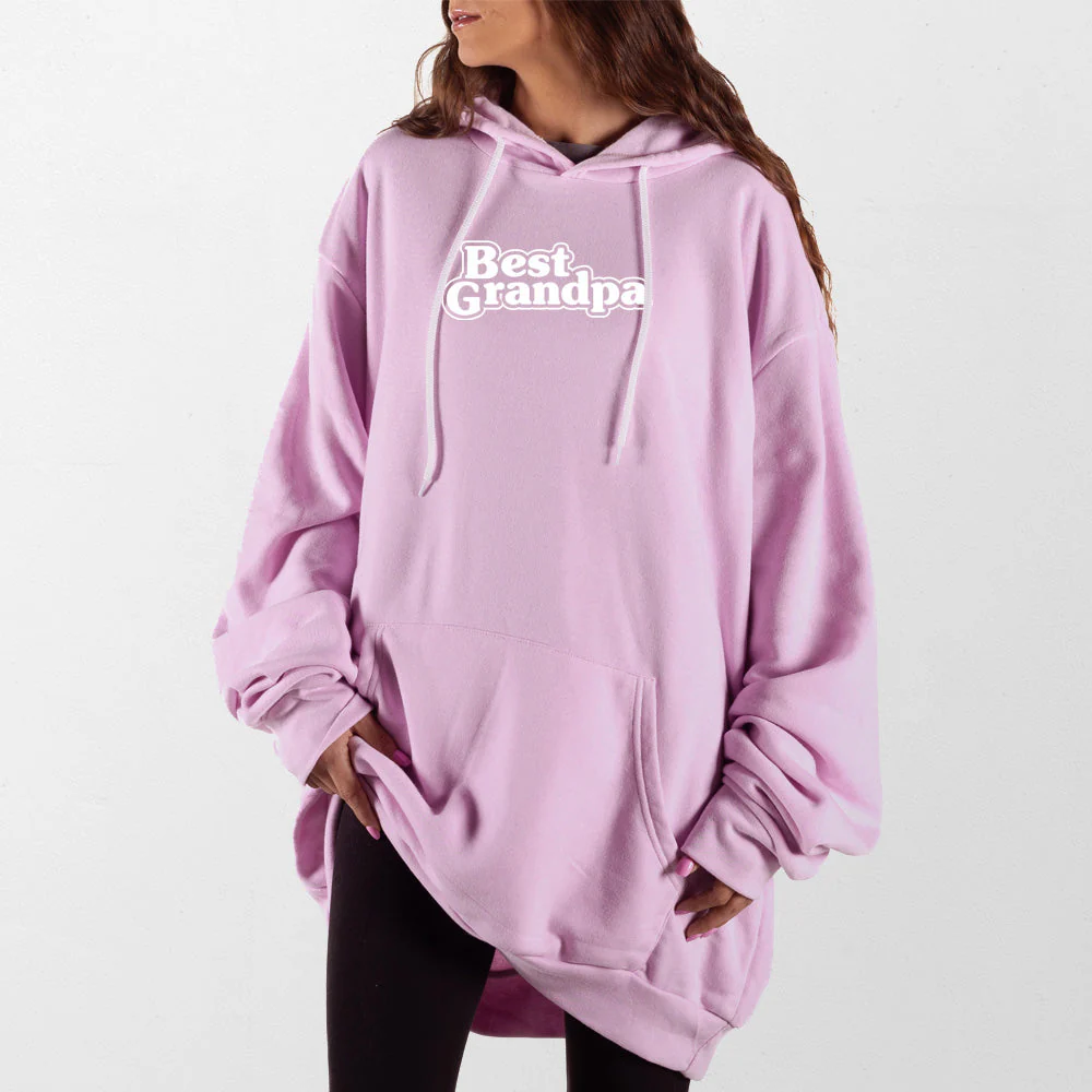 Best Grandpa Giant Hoodie - Image 5