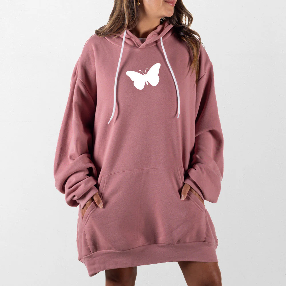 Butterfly Outline Giant Hoodie - Image 11