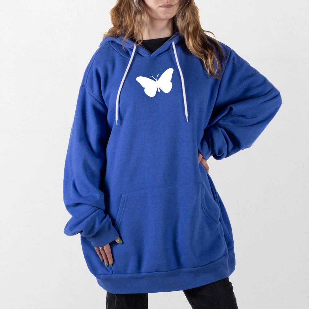 Butterfly Outline Giant Hoodie - Image 3