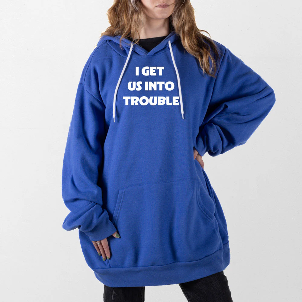 Into Trouble Giant Hoodie - Image 3