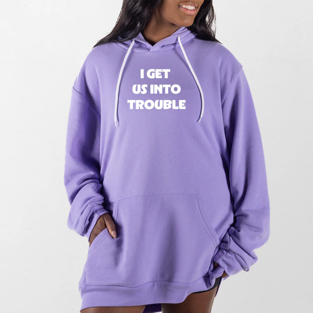 Into Trouble Giant Hoodie - Image 6
