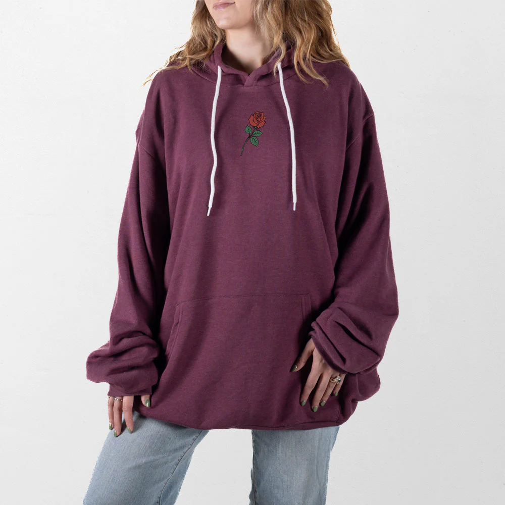 Red Rose Giant Hoodie - Image 12