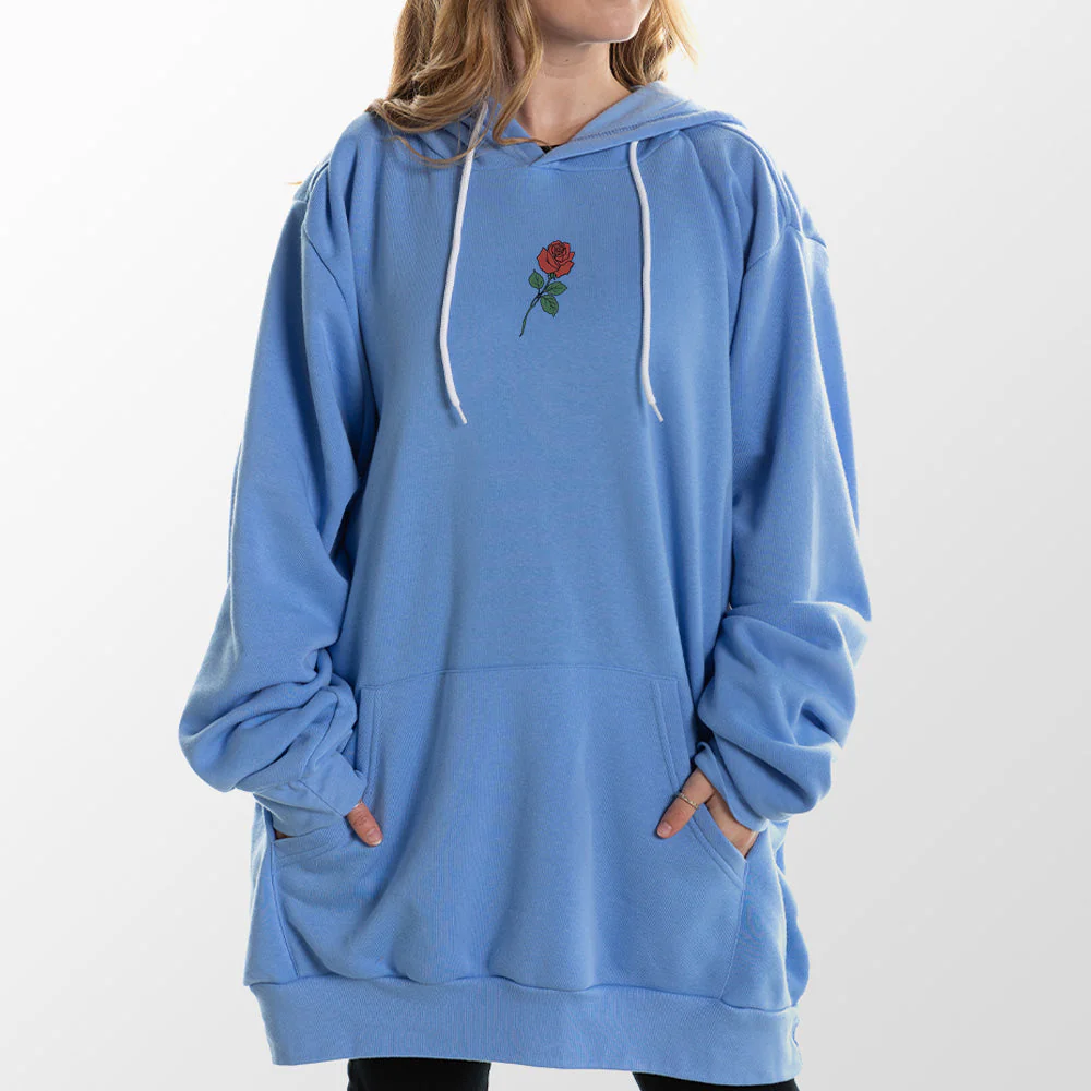 Red Rose Giant Hoodie - Image 16