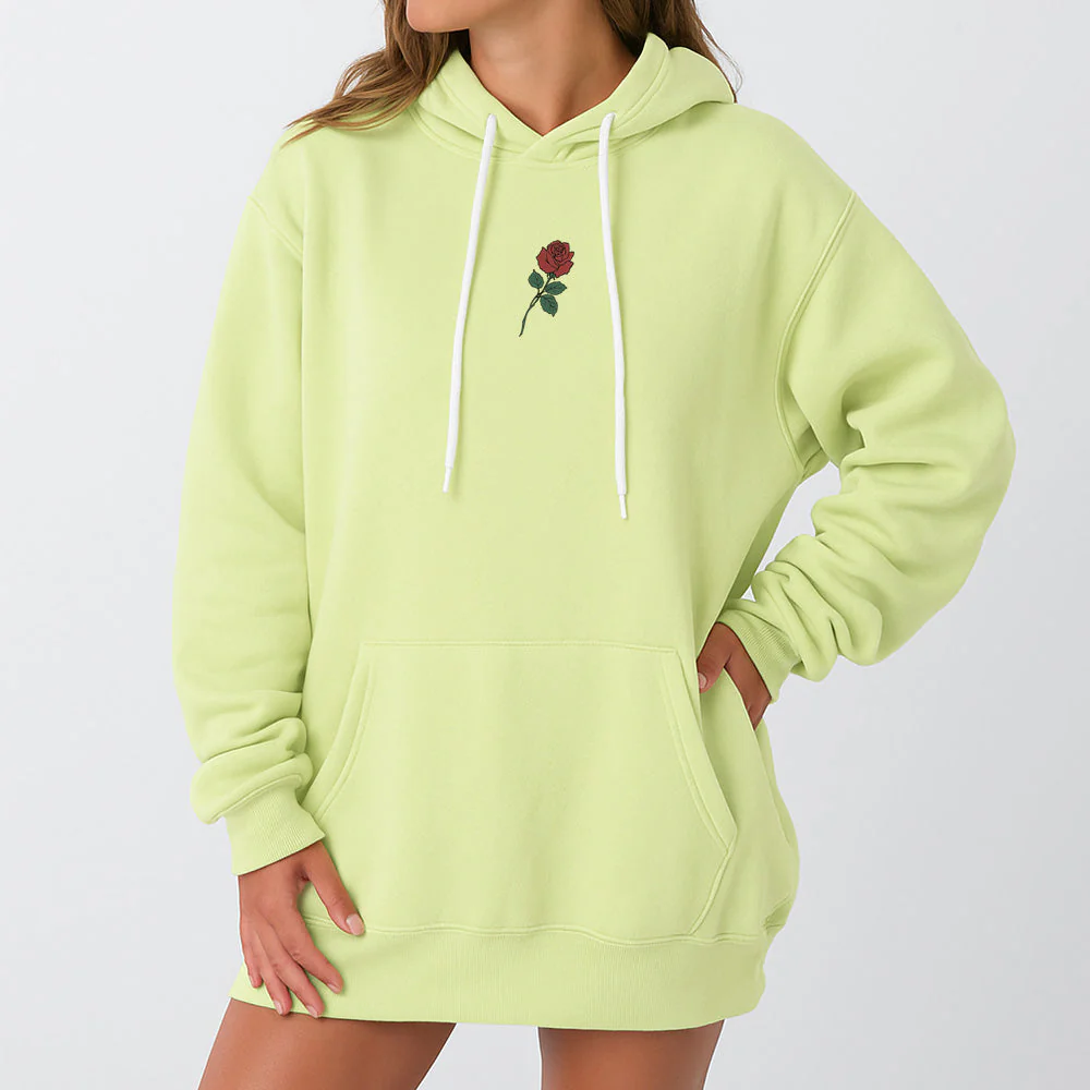 Red Rose Giant Hoodie - Image 19