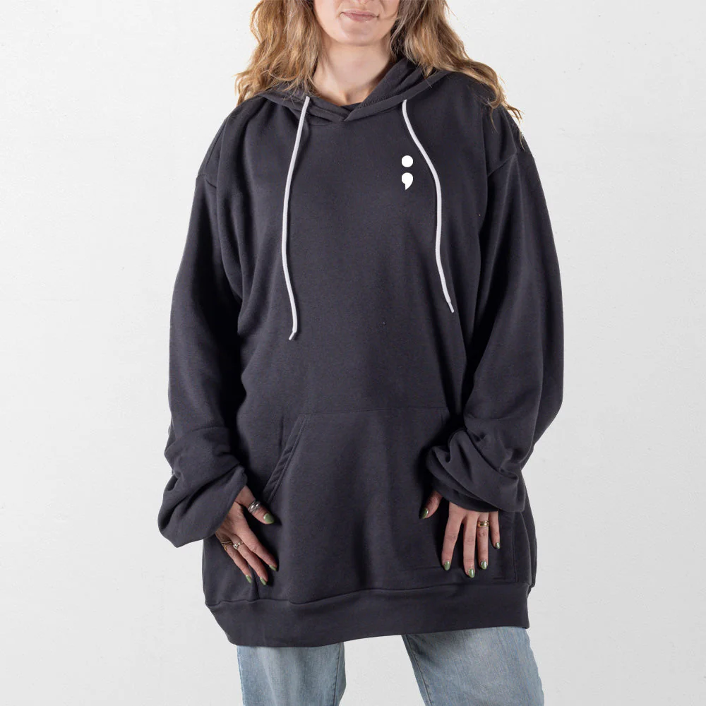 Semicolon Giant Hoodie - Image 8