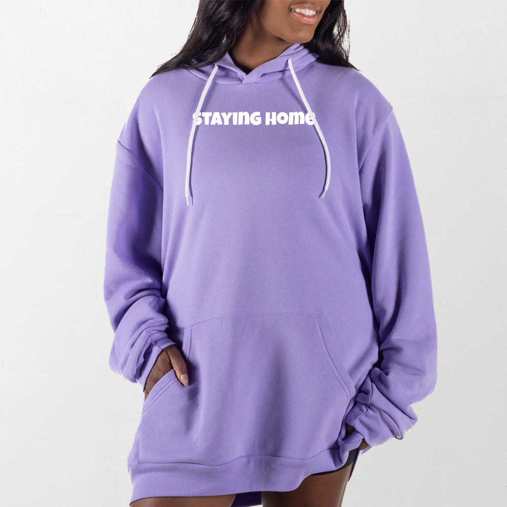 Staying Home Giant Hoodie - Image 6